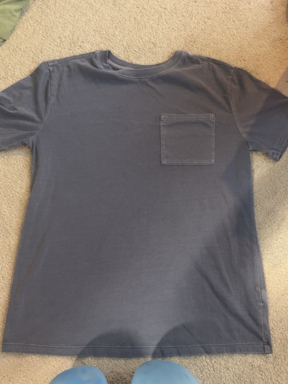 Men’s art class Navy Short-Sleeve Pocket Tee